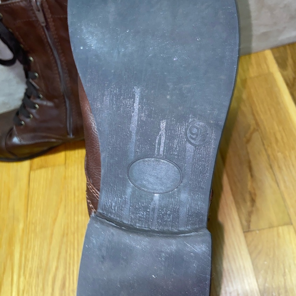 Brown Combat Boots! - image 4